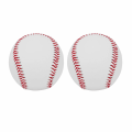 Miniatyrbild 1 av 5: 2PCS Vuxen Baseboll Mjukt Läder Sport Träning och Träning Softboll PU Läder Baseboll Sydd T Boll Lämplig för Spel Träning Träning Spel