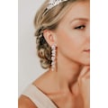 Miniatyrbillede 3 af 5: Cubic Zirconia Bryllupsøreringe til Kvinder Bruder, Krystal Chandelier Bryllup Drop Øreringe til Galla eller Skønhedskonkurrence