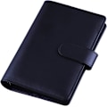 Miniatyrbillede 7 af 7: A6 PU Læder Notesbog Binder Genopfyldelig 6 Rings Binder til A6 Fyldpapir, Løsblad Personlig Planlægger Binder Cover