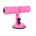 Miniatyrbillede 1 af 5: Bærbar Sit-Up Bar, Justerbar Selvaspirerende Sit-Up Bar (Pink)