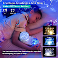 Miniatyrbillede 3 af 5: Ocean Projektor Lys, Galaxy Lampe LED Loft Natlys Stjerne Projektion Som Julegave, Fødselsdag