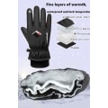 Miniatyrbillede 2 af 5: Mænds Vinterhandsker Termisk Vandafvisende Touchscreen (-25°F) Koldt Vejr Varme Skihandsker Mænd Kvinder