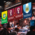 Miniatyrbillede 4 af 5: 2 stk. 30X50\" Qatar VM Fodbold Cup Flag (til Brasilien)