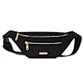 Miniatyrbild 1 av 5: Väska Fanny Pack Herr Dam ModeTravel Midjeväska, Lätt Justerbar Midjeväska (Svart)
