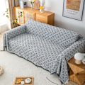 Miniatyrbilde 2 av 6: Kast for sofaer Stor sofa-kast 3-seters, Stereoskopisk jacquardvevd allsidig dekorativt kast for sofa, sengeteppe og sete 130*180cm