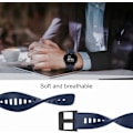 Miniatyrbillede 4 af 5: Rem for Forerunner 945/935, 22mm Silikon Urrem til Forerunner 955/965, Garmin Fenix 6/5, Quatix 5 dark blue