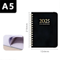 Miniatyrbilde 2 av 5: 2025 Kalender, 140 Siders Notatbok, Dagbok, 2025 Planleggingsbok med Stropp, Ukentlig Kalendernotatbok