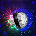 Miniatyrbillede 3 af 5: 3 stk. Mini disco, USB lydstyret lys, farverig stroboskop