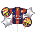 Miniatyrbilde 1 av 5: 5 stk VM-fotball folie ballonger sett