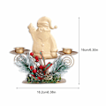 Miniatyrbilde 4 av 5: Julelysestake i metall