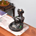 Miniatyrbillede 5 af 5: Bjerg Vandfald Røgelse Brænder Tilbageflow Røgelse Holder