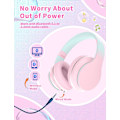 Miniatyrbilde 2 av 4: Bluetooth Hodetelefoner, Over-Ear Bluetooth Hodetelefoner, Sammenleggbare Hodetelefoner med Mikrofon for Telefon/Nettbrett/PC/TV, Gutter og Jenter, Voksne