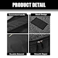 Miniatyrbilde 3 av 5: 6PCS Reisearrangør Pakkekuber Sett Holdbare Reisebagasjearrangører Koffertoppbevaringsposer Kompresjonsposer for Reisetilbehør