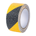 Miniatyrbillede 1 af 5: Selvklæbende skridsikker tape til trapper, OQingluan 5cm*10m, sikkerhedstape, gul sort skridsikker tape, sikkerhedsmarkering, gul sort