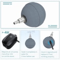 Miniatyrbilde 4 av 5: Akvarium 5cm luftestein ballong boble diffusor utgivelsesverktøy for luftkompressorer fiske tanker bøtter dammer og DWC reservoarer, 2 pakker