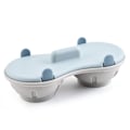 Miniatyrbilde 1 av 5: Mikrobølgeovn Egg Poacher Egg Maker Poached Egg Steamer (Blå)