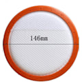 Pikkukuva 5 / 5: Pyöreä Pestävä Puuvillainen Pölynimurin Suodatin Midea Pölynimurille C3-L148B C3-L143B VC14A1-VC 146mm HEPA-Suodatinelementit 3kpl