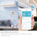 Miniatyrbillede 3 af 5: 1 stk. Digitalt hygrometer termometer måler sensor - Smart elektrisk temperatur- og fugtighedsmåler til hjem, garage, drivhus