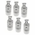 Pikkukuva 1 / 4: E14 liekkipolttimokanta, harmaa, SES 52 mm korkea, 1/8 IPS kierre 6 kpl