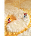 Miniatyrbild 2 av 5: Badmattor Citronformade Gul med Ord Frukt Tvättbar Halkskyddad Långhårig Vattenabsorberande Flockning Mikrofiber Mjuk Fluffig Badmattor