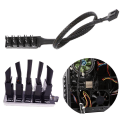 Miniatyrbillede 5 af 5: 4-pin PWM-ventilatorhub, 4-pin stik til CPU-ventilator PC-ventilatorhub, 4 PIN PWM-ventilatorsplitterkabel, egnet til computer-pc-ventilatorkabel