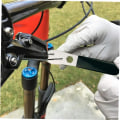 Miniatyrbillede 5 af 5: Cykelskruenøgle Cykelbremse Skive Rotor Justeringsværktøj, Sort