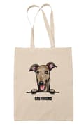 Greyhound-kangaskassi koiran ostoskassi Kangaskassi Luonto Nature one size