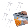 Miniatyrbillede 1 af 5: 4 stk. fingerchopsticks (hvide)