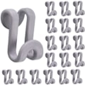 Miniatyrbillede 1 af 3: 20 stk. Mini Tøj Bøjle Connector Kroge