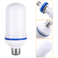 Pikkukuva 3 / 5: Liekkimäinen LED-lamppu E27 5W, 4 liekin väriä (keltainen)