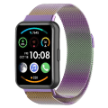 Miniatyrbillede 1 af 4: For Huawei Watch Fit 2/Watch Fit 2 Active Fint Mesh Urrem i Rustfrit Stål