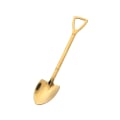 Miniatyrbillede 2 af 5: Rustfrit Stål Skovlformede Skeer, 2 stk. Teske (Guld)