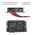 Miniatyrbillede 3 af 5: Solpanel Regulator, Ladningsregulator 12V/24V 20A