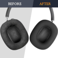 Pikkukuva 6 / 6: Silikoniset suojapehmusteet AirPods Max -kuulokkeille, hienkestävät, helposti pestävät, kestävät Black