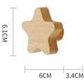 Miniatyrbild 2 av 5: Barnväggkrok i trä (2-pack)