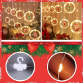 Miniatyrbild 5 av 5: Julgransljus, LED-blinkande ljusslinga