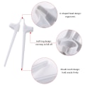 Miniatyrbillede 2 af 5: 4 stk. fingerchopsticks (hvide)