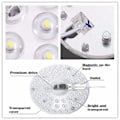 Miniatyrbillede 3 af 5: 12W Smd5730 LED loftslampe cirkel lys Ac220V - 12W