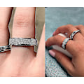 Miniatyrbillede 3 af 5: 5 stk. Angst Ring Angst Spinner Ring