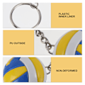 Miniatyrbillede 5 af 5: 2 stk. Volleyball Charm nøglering Unikke taskevedhæng