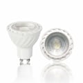 Pikkukuva 1 / 4: COB LED -lamppu GU10, viileä valkoinen väri 6000K, 5W halogeeni 8 kpl