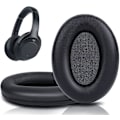 Miniatyrbillede 1 af 5: Ørepude-puder til udskiftning af Sony WH-1000XM3 1 par (sort)