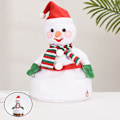 Miniatyrbild 3 av 5: Julplyschdocka Hatt för Barn Vuxna(Snögubbe)