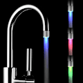 Miniatyrbillede 1 af 5: 2 stk. Farverig LED Vandhane