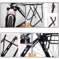 Miniatyrbilde 4 av 5: Sykkel foran pannier rack 15KG last sykkelstativ bremseramme bagasjebrett Kan bære pannier bag/sykkelkurv/telt/sovepose