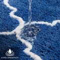 Miniatyrbillede 4 af 5: Bademåtte, skridsikker bademåtte, vaskbar bademåtte, badeværelsesmåtte, blød mikrofiber brusmåtte, dørmatte, dekorativt tæppe, Marokko badeværelsestæppe, badeværelse