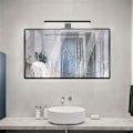 Miniatyrbillede 5 af 5: LED Sort Badeværelsesspejl Lampe 5W 30cm 400lm, Skabslys Kold Hvid 6000K, IP44 Vandtæt Klemmelampe til Badeværelsesmøbler (300mm)