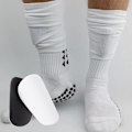 Miniatyrbillede 2 af 5: Mini Fodbold Skinnebeskyttere - Lægbeskyttere Letvægts og Kompakt | Skinnebeskyttere Lægbeskyttere White XS