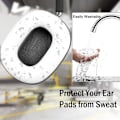 Miniatyrbillede 3 af 6: Beskyttende silikone ørepropper til AirPods Max, svedafvisende, let vaskbare, holdbare White