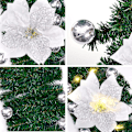 Miniatyrbillede 3 af 5: Juleguirlande med LED-lys, 2,7 m (9 fod)